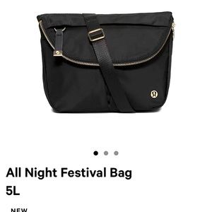 Lululemon all night bag. Brand new with tags.